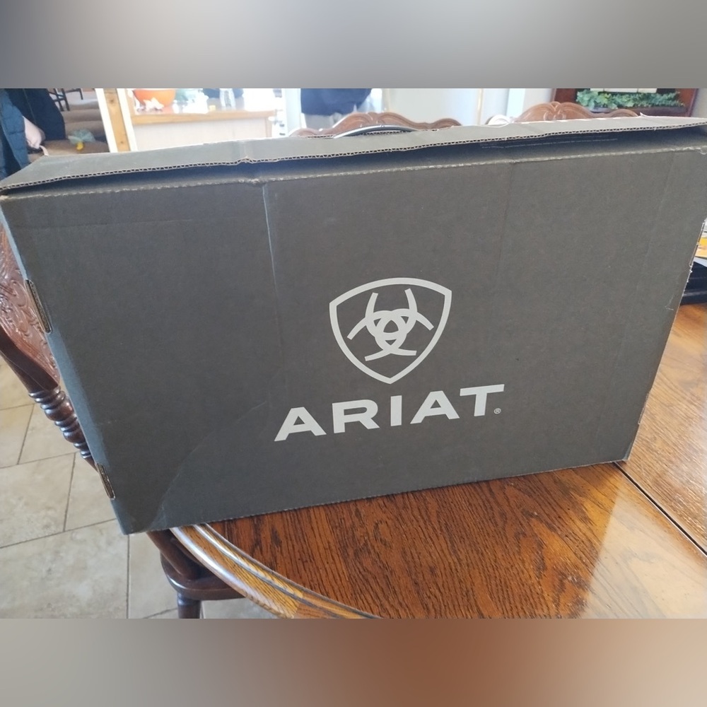 Ariat Tan Suede Boots - Picture 8 of 10